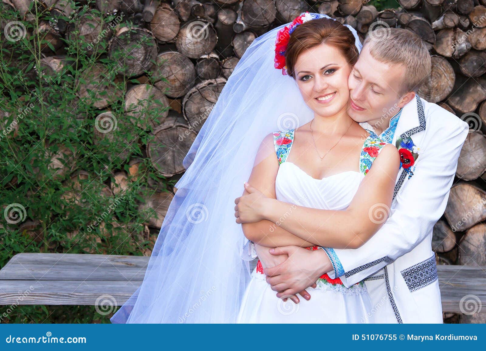 Wedding Married Couple Ukraine Stock Image Image Of Girl Beautiful 51076755