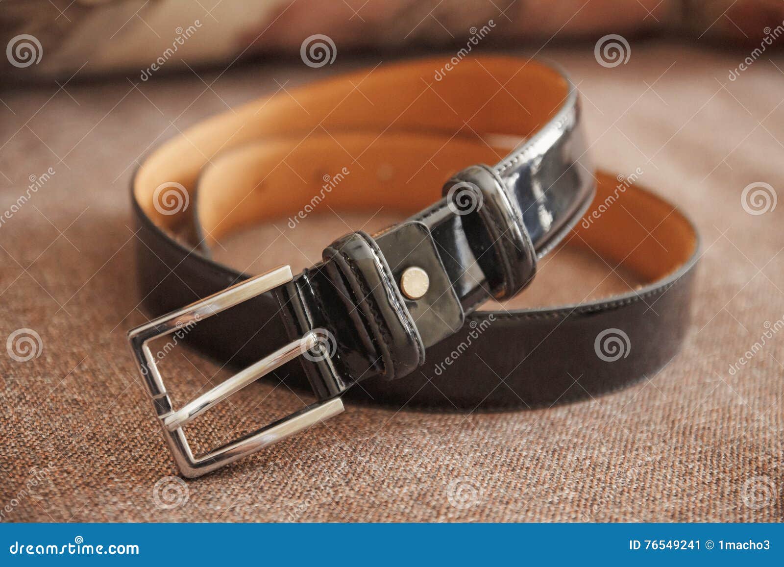 Wedding Men S Belt Lying on the Floor Stock Image - Image of ...