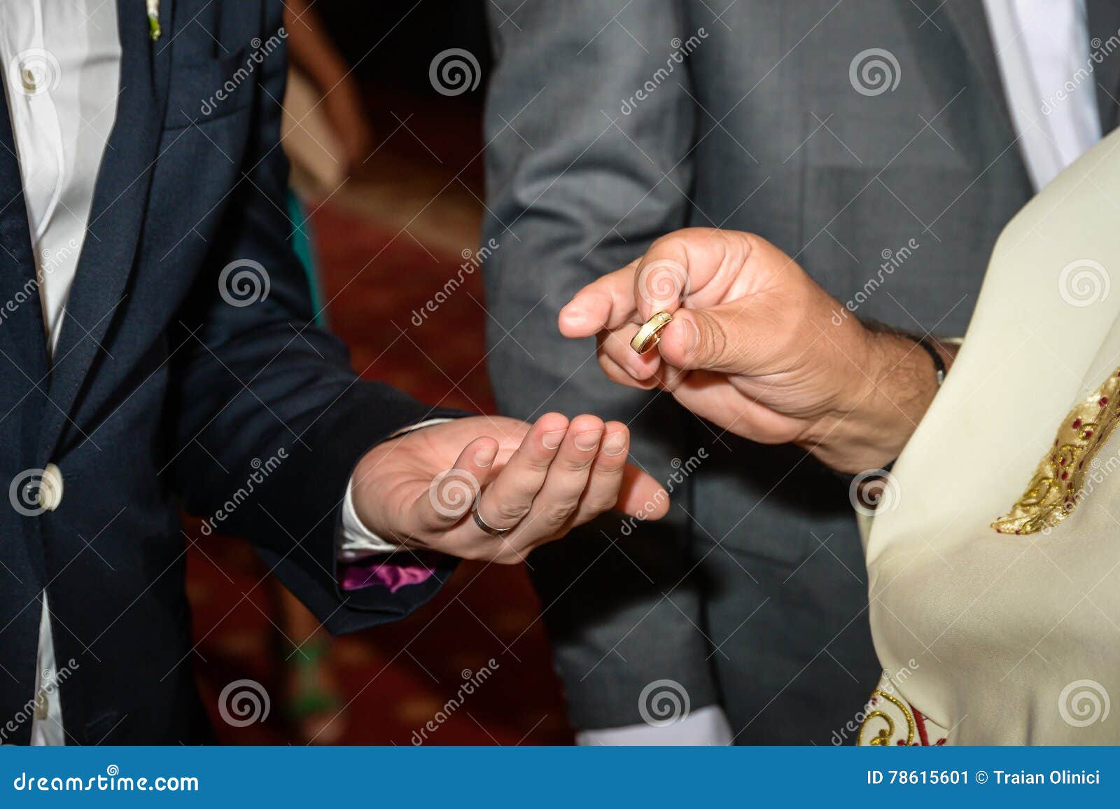 Wedding orthodox ceremony stock image. Image of bridal 78615601