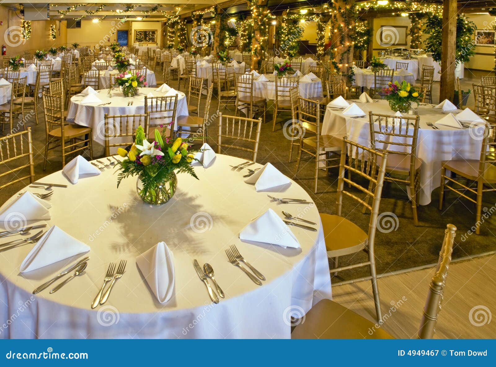  Wedding party room stock image Image of dining colour 