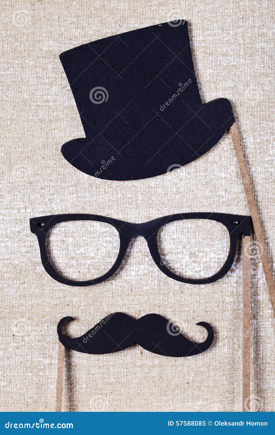  Wedding  Props Mustache  And Glasses Stock Image Image of 