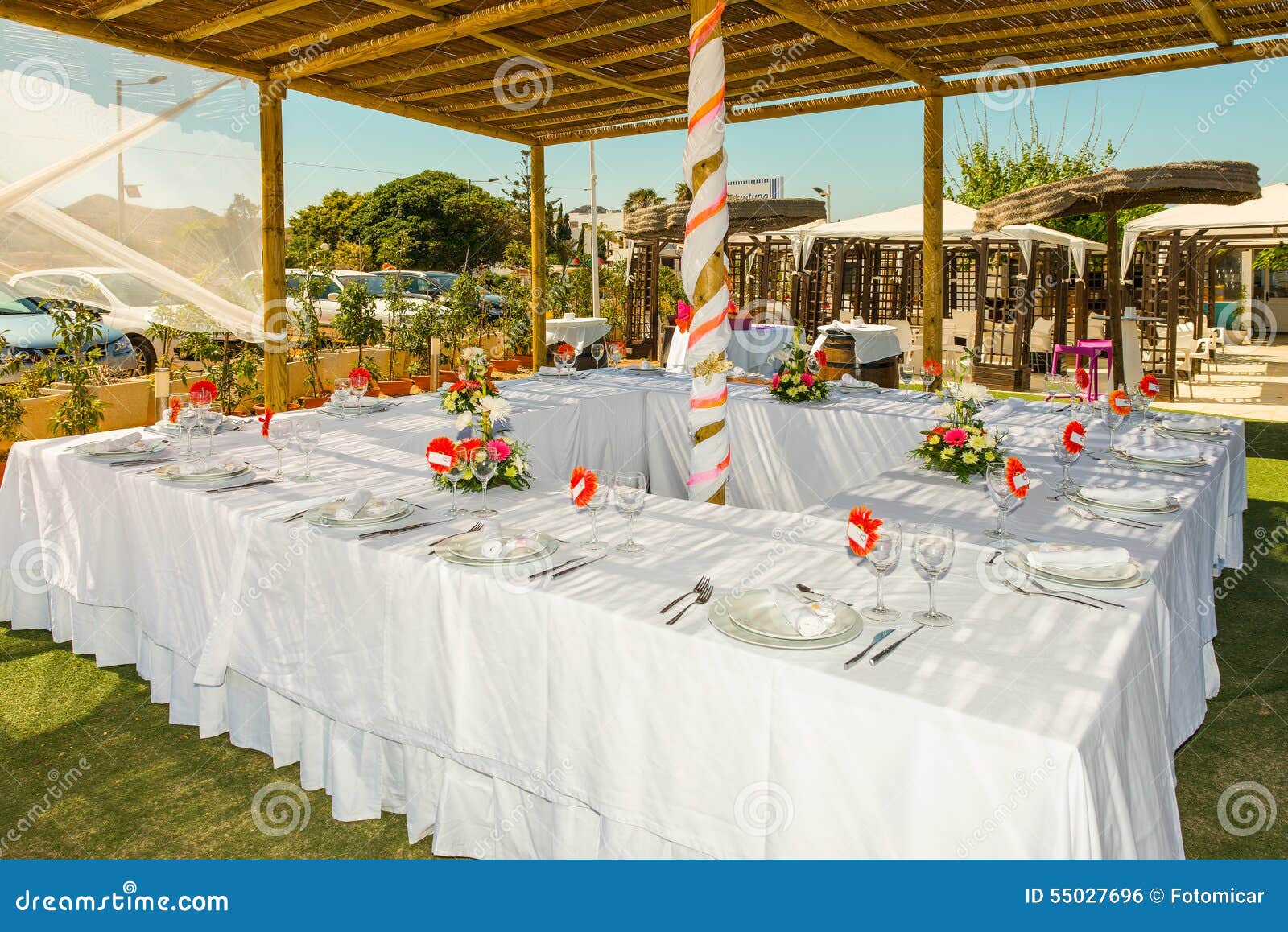 Wedding Reception On The Beach Stock Photo Image Of Chairs