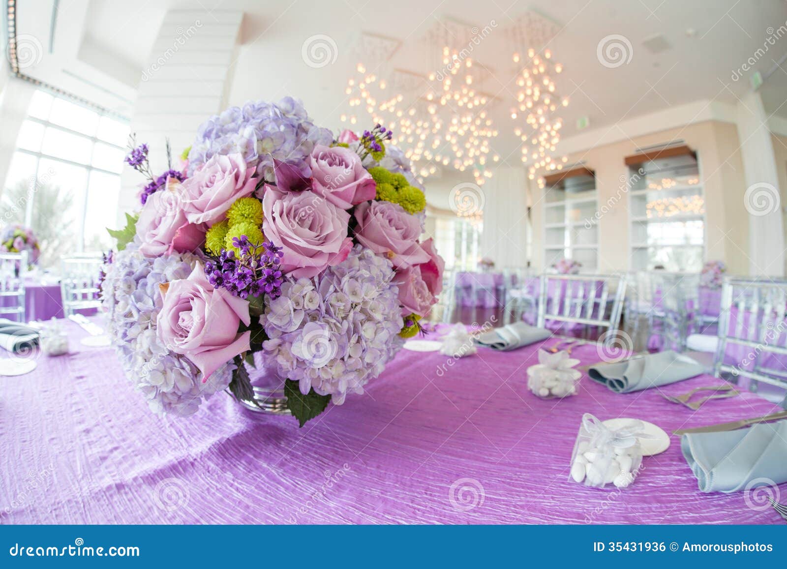 Wedding Reception Flower Bouquet Royalty Free Stock Image - Image 