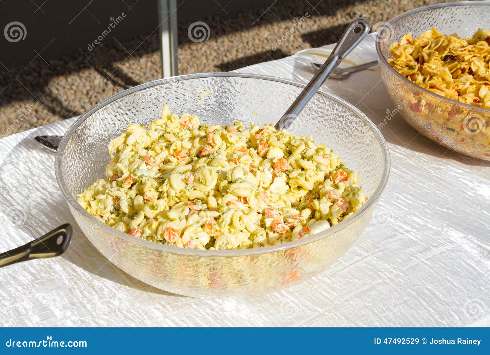 Wedding Reception Pasta Salad Stock Image Image of pasta, wedding 47492529