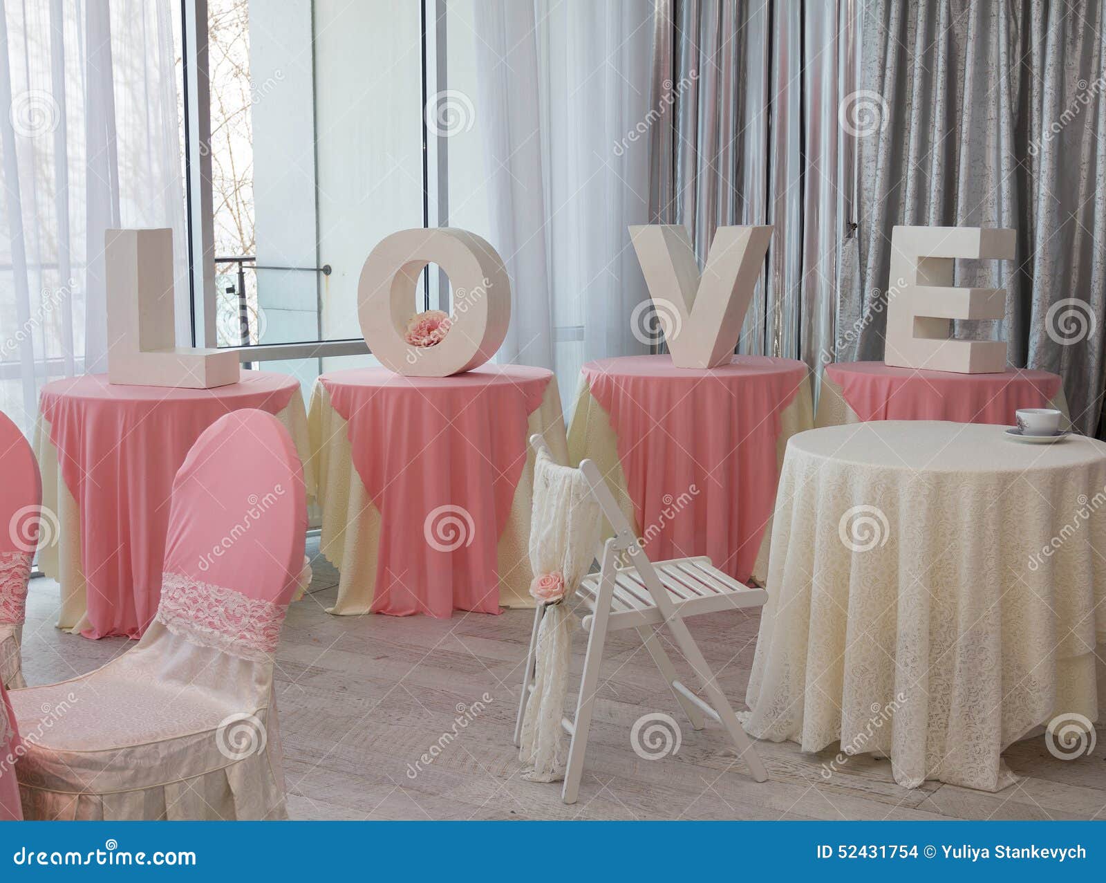 Wedding reception stock photo. Image of giant, cards 52431754