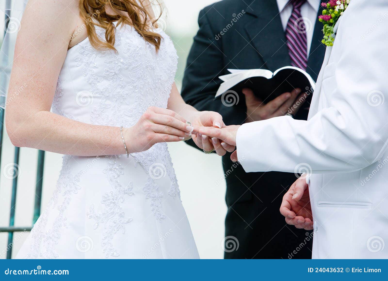 Wedding ring exchange stock photo. Image of traditions - 24043632