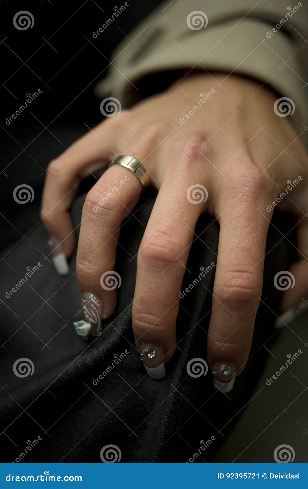 Wedding ring stock image. Image of celebration, blurry 92395721
