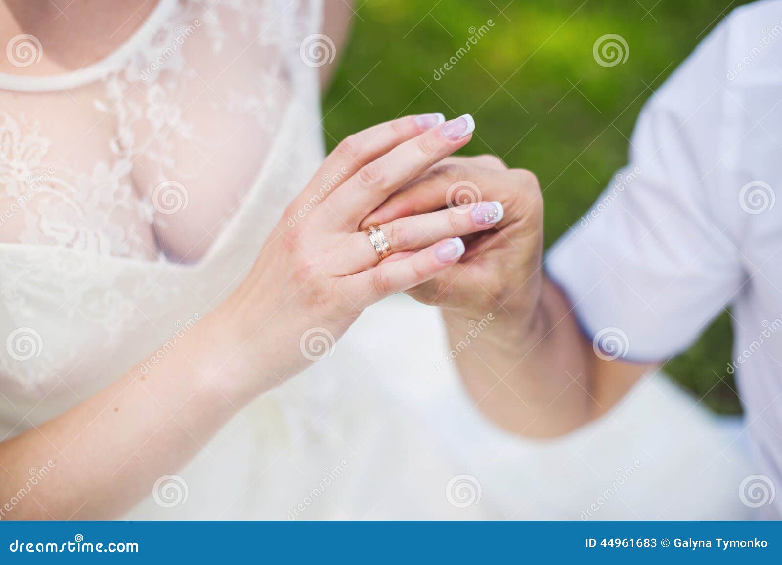 Wedding ring hand stock image. Image of dress, diamonds 44961683