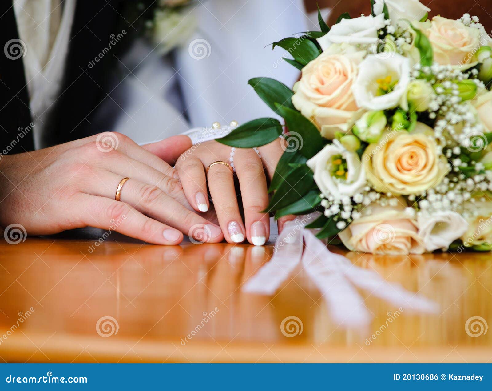 Wedding Ring and hands stock photo. Image of family, arrangement 20130686