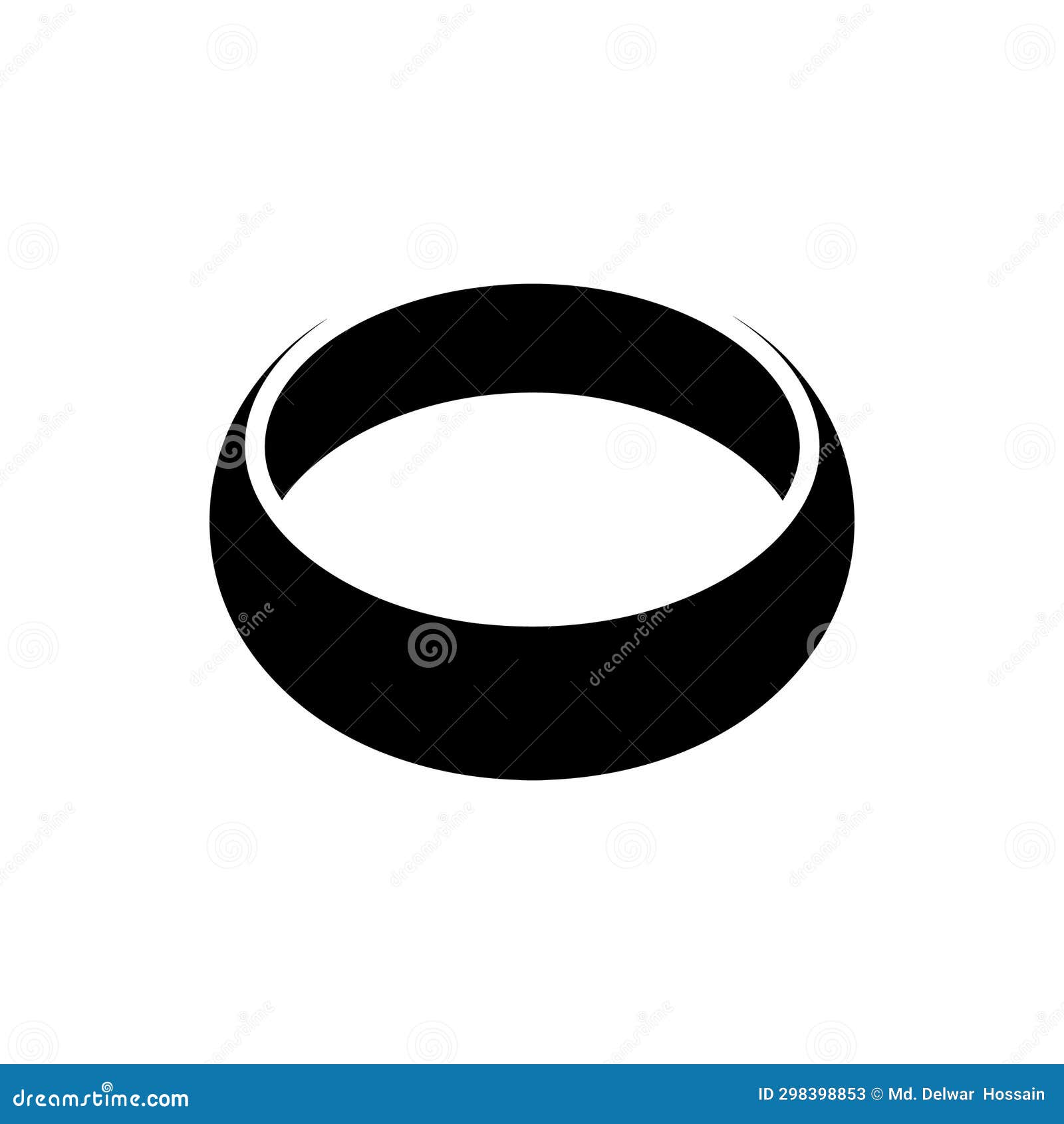 Wedding ring icon stock vector. Illustration of symbol 298398853