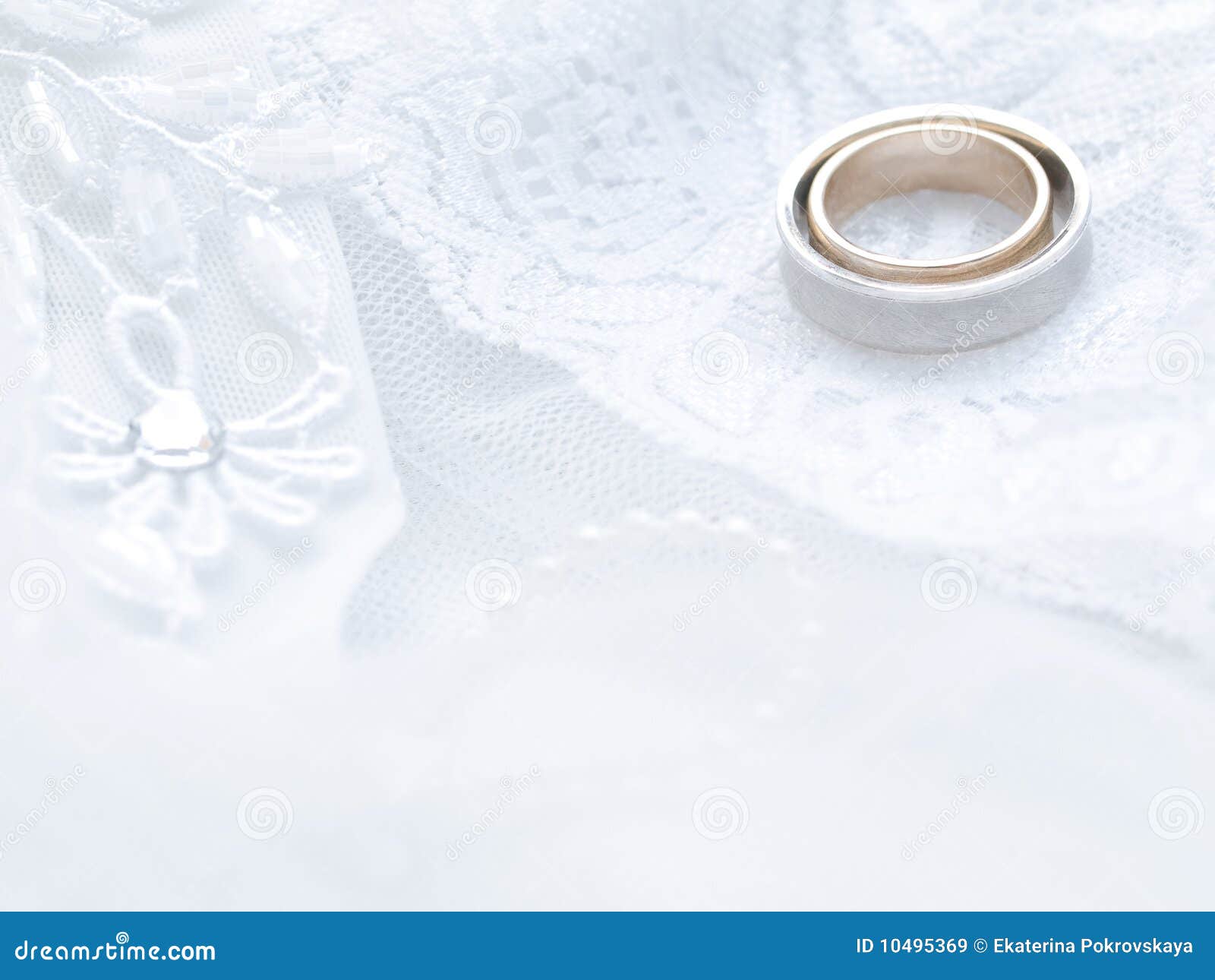 Wedding rings stock image. Image of sacrament, silver 10495369