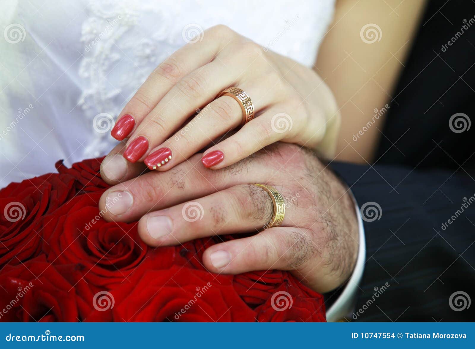 Wedding rings stock photo. Image of catholic, gold, church 10747554