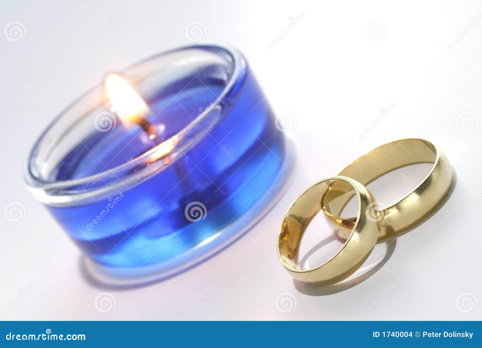 Wedding Rings Decoration Picture. Image 1740004