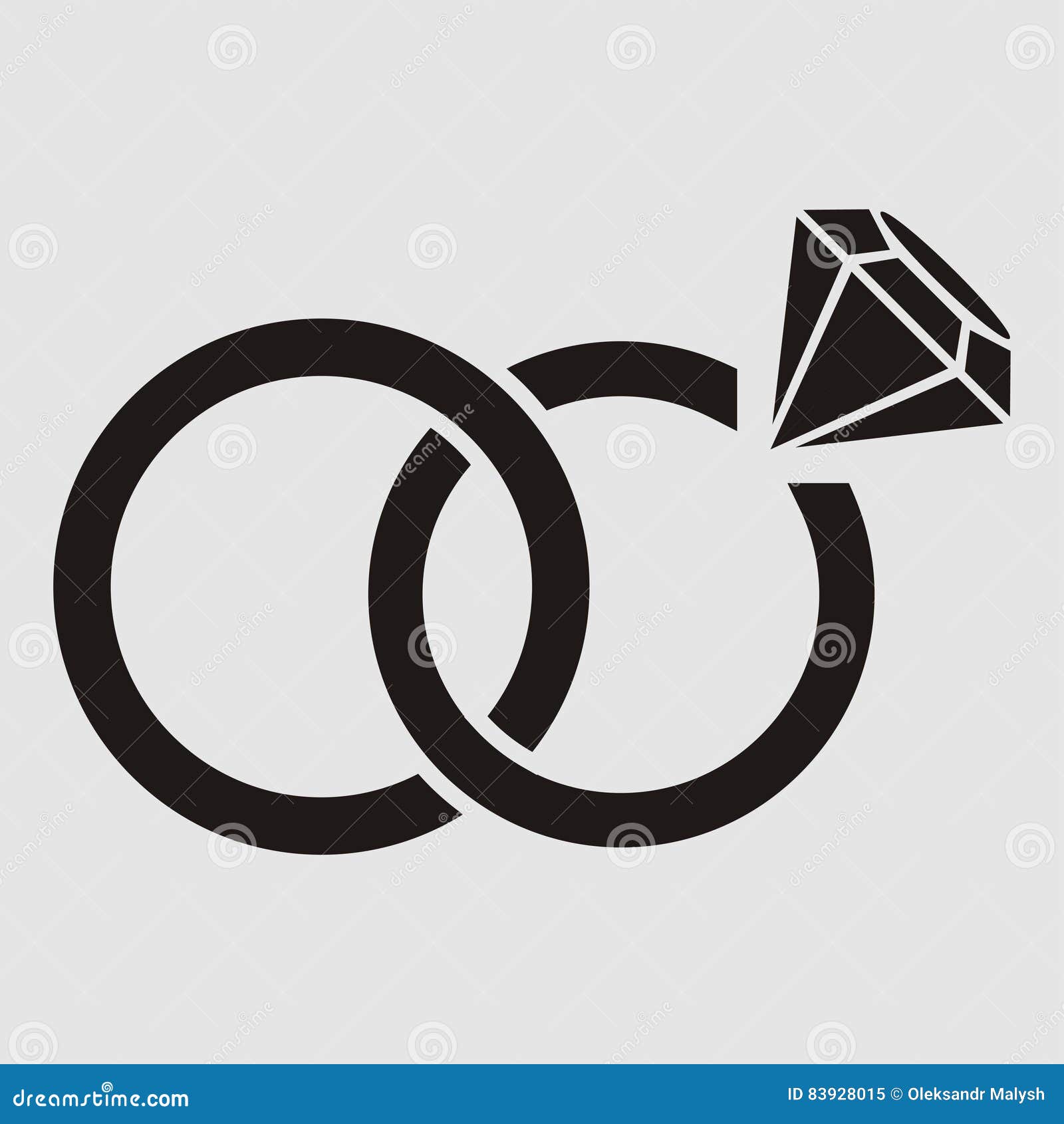 Diamond ring icon vector in clipart concept 15601367 Vector Art at Vecteezy