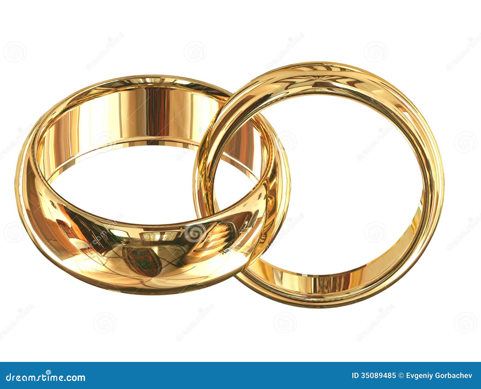  Wedding  rings  isolated stock image Image of love happy 