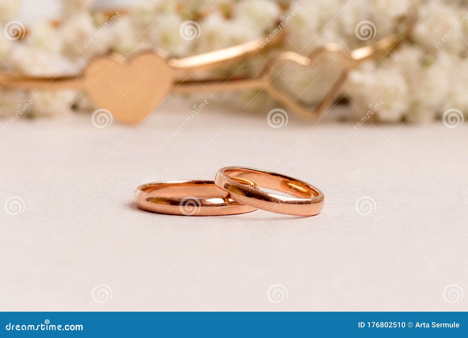 wedding rings - love story