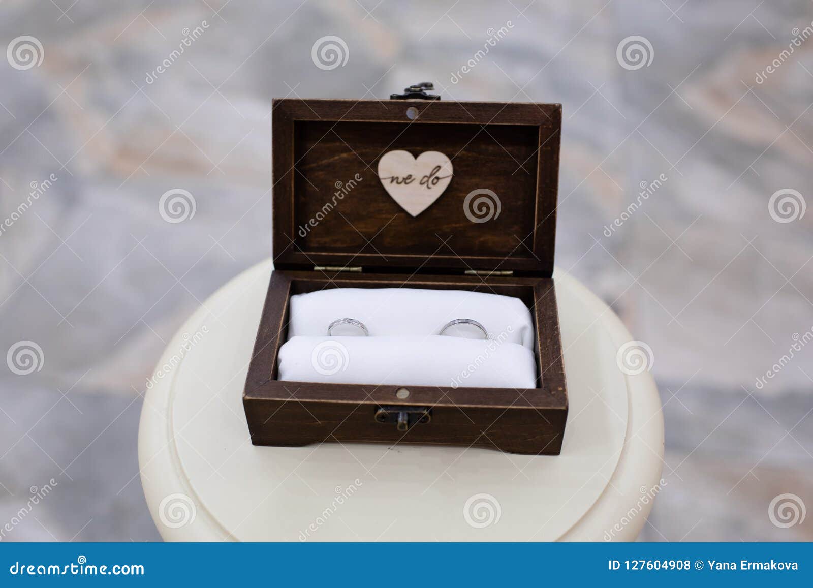 Wedding Rings on the Stand for Rings Stock Photo Image of closeup, love 127604908