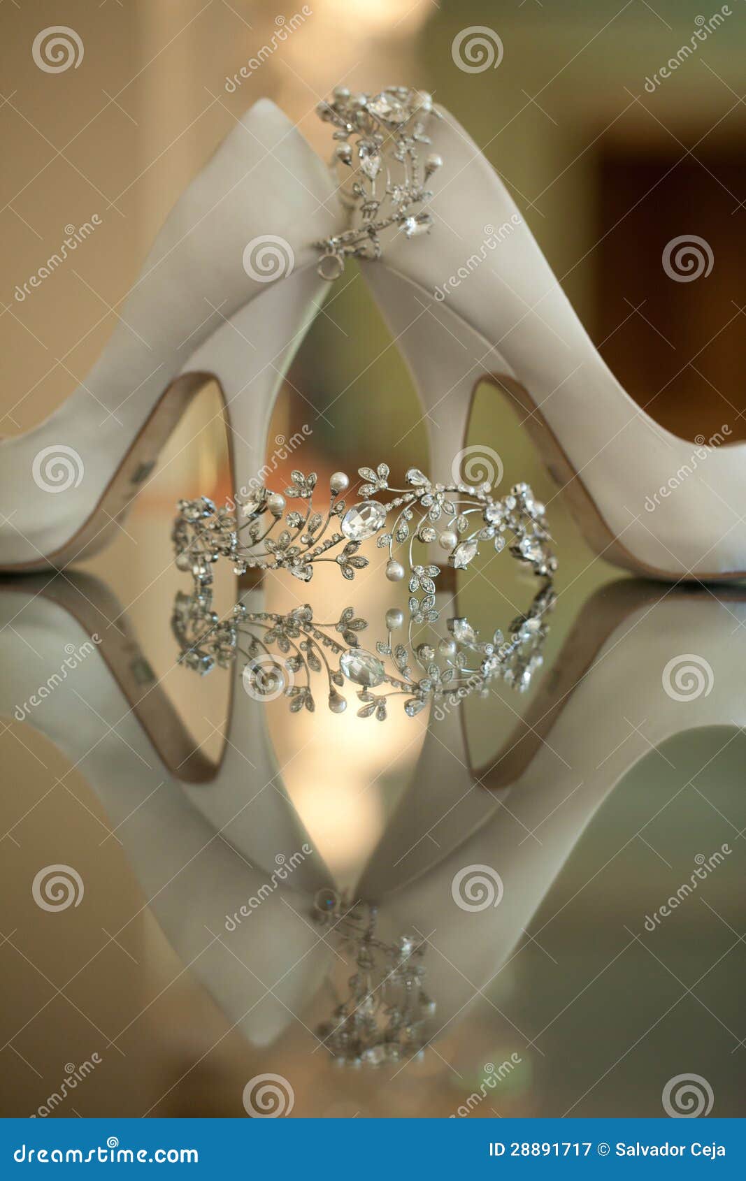 Wedding Shoes and Jewelry stock image. Image of golden 28891717