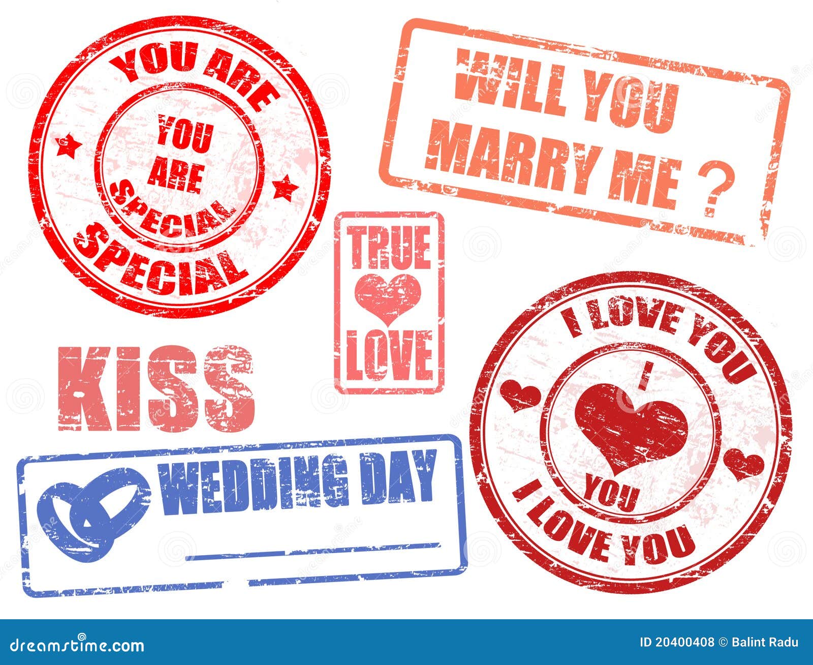 Wedding stamps stock vector. Illustration of greeting 20400408