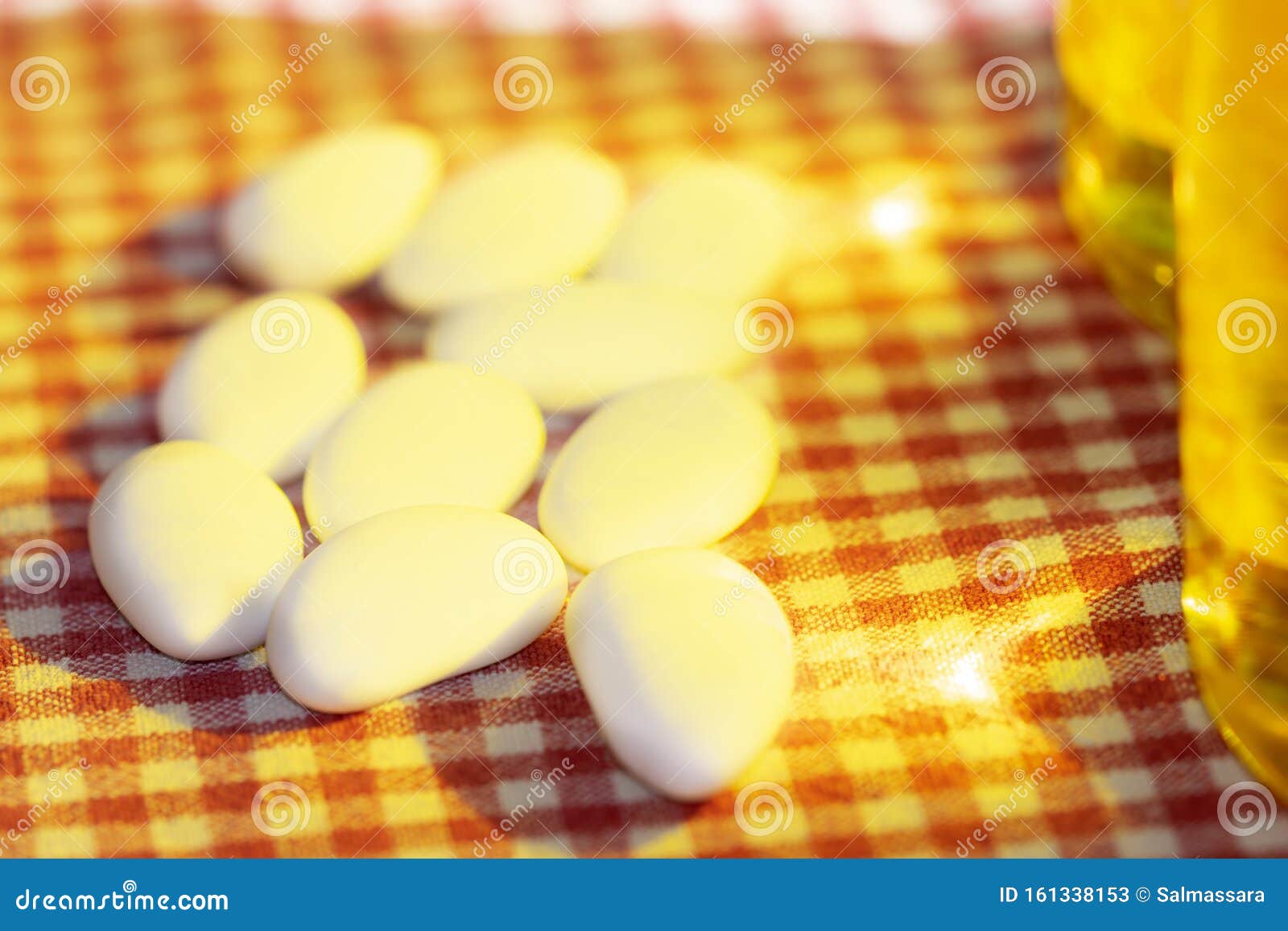 Wedding Sugar Coated Almonds Stock Image Image of celebration