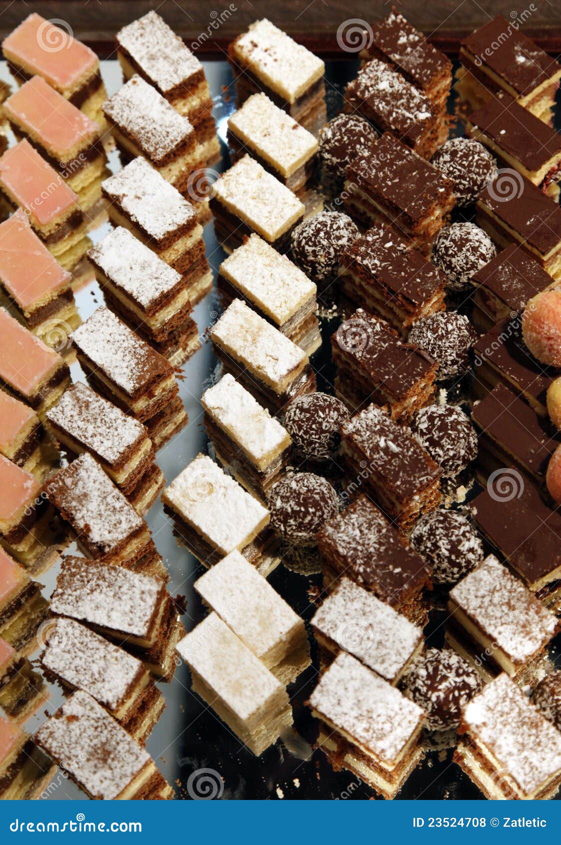 Wedding sweets stock photo. Image of leaf, color, gold 23524708