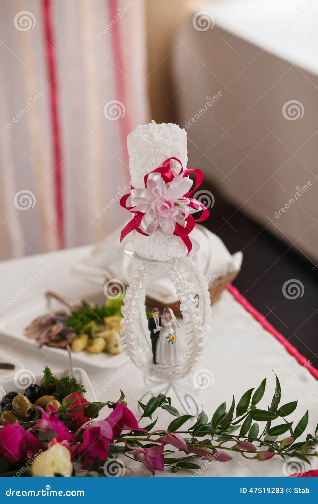 Wedding table decoration stock image. Image of banquet - 47519283