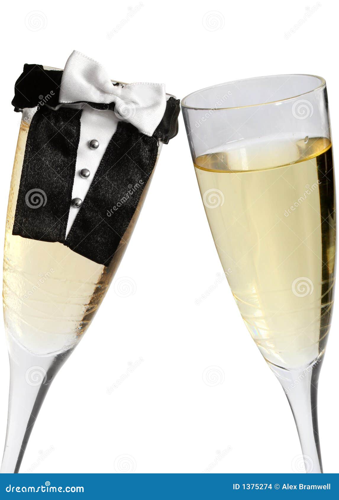 Wedding Toast stock photo. Image of streamers, wine ...