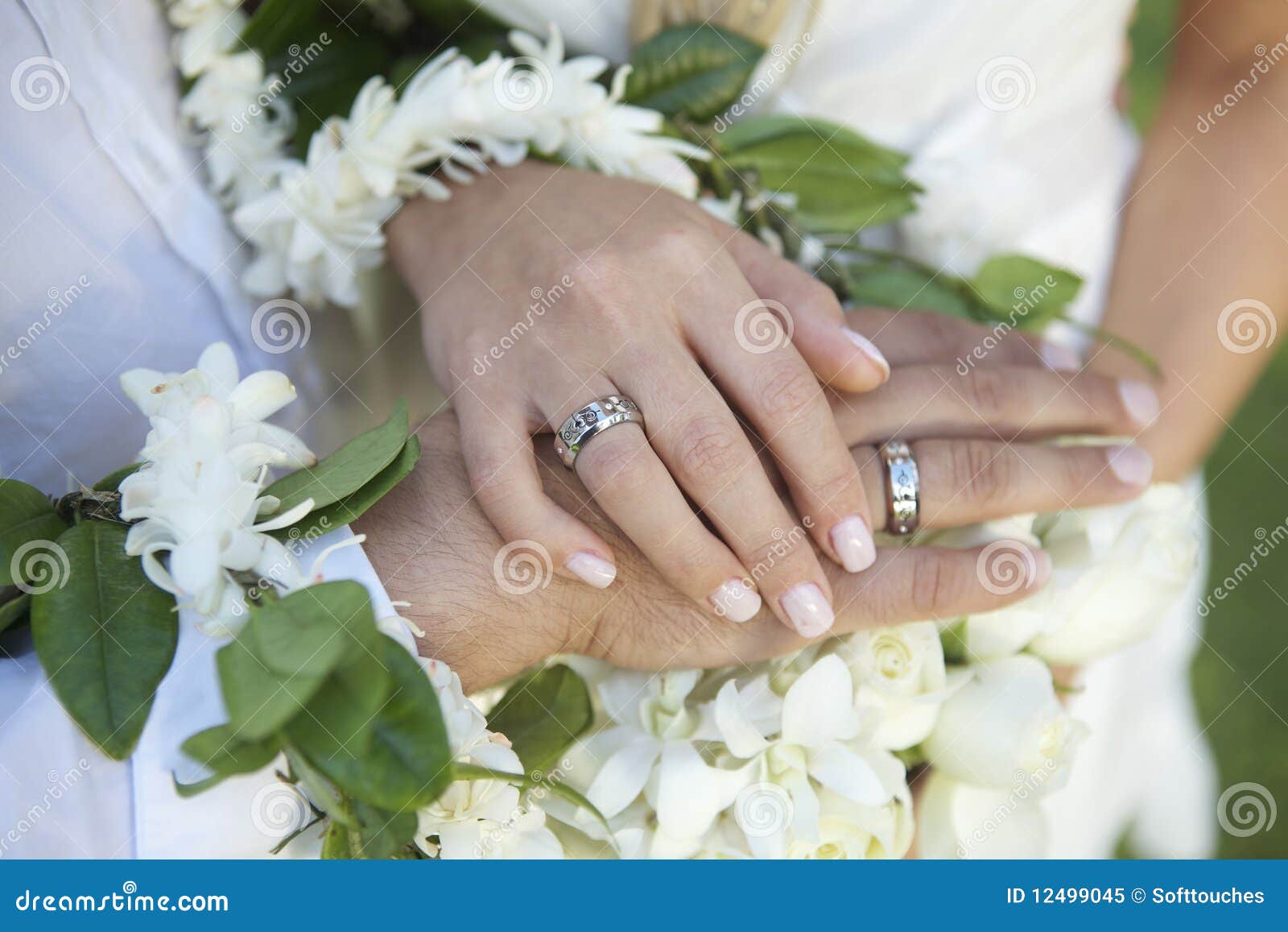 Weddings hands stock image. Image of innocence, floral 12499045