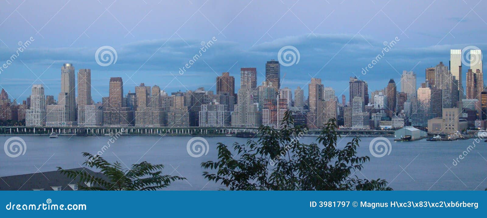 Weehawken view stock image. Image of city, weehawken, skyline 3981797