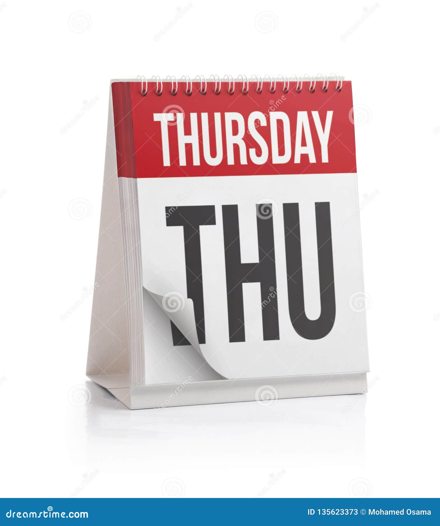 week-calendar-thursday-page-stock-image-image-of-reminder-everyday