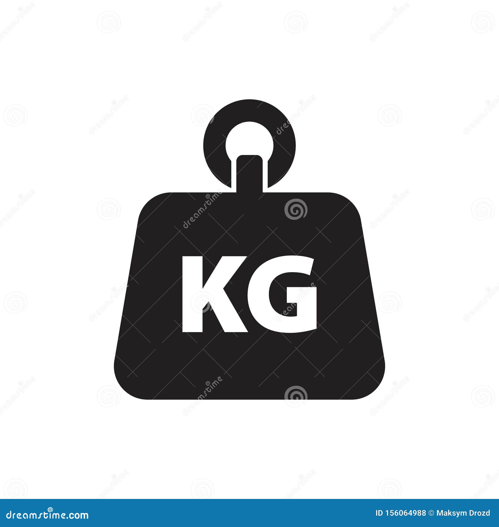 weight kilogram icon  