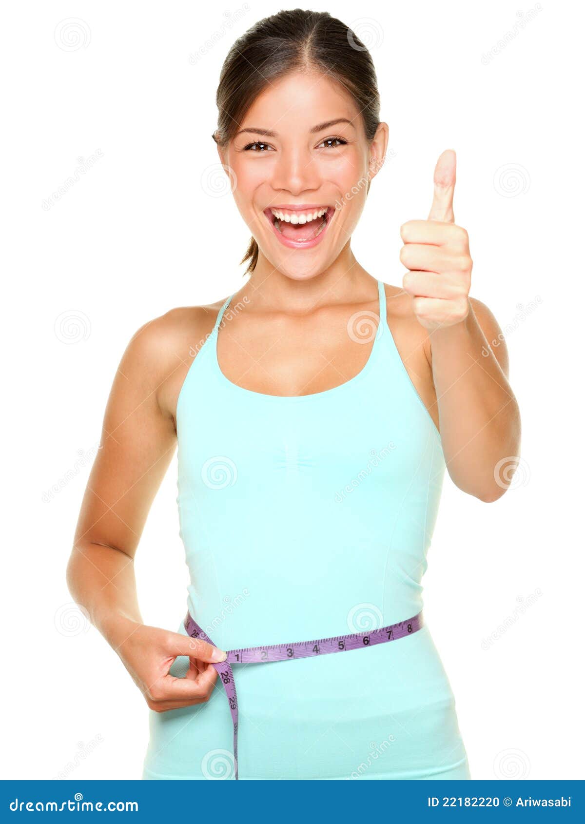 Weight loss stock photo. Image of casual, isolated 