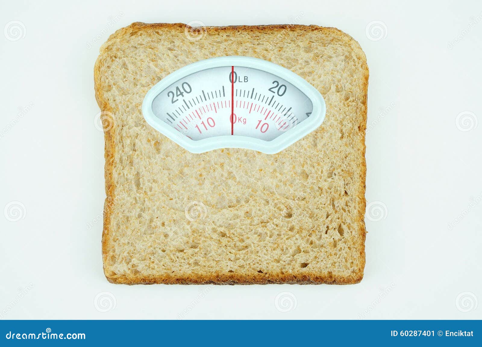 The Weight Of Bread Loaf Of Bread On The Scales Stock Photo, Picture and  Royalty Free Image. Image 59289355.