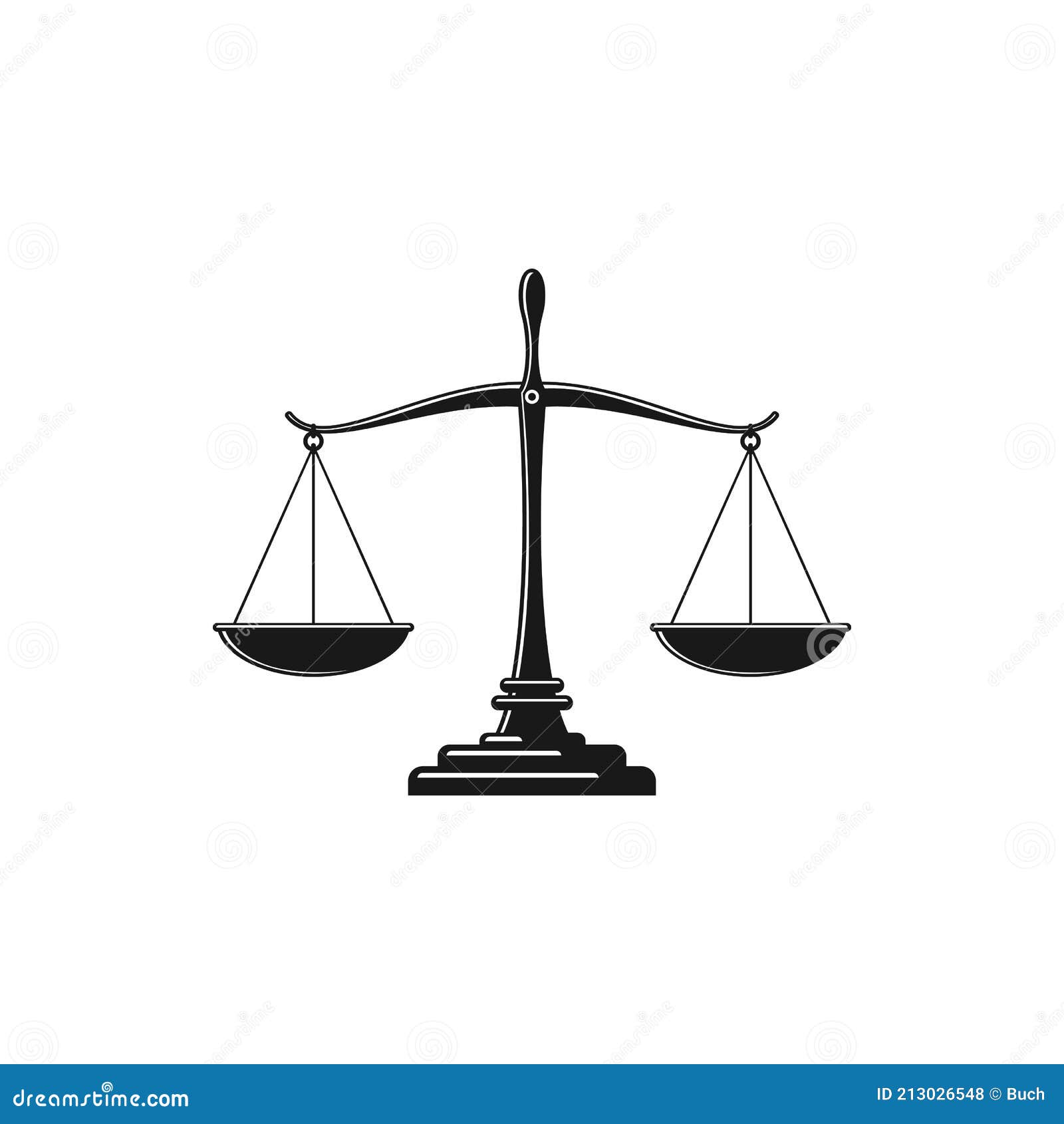 Mouse Pad - Weight Scale Equal-Arm Balance Scale Law Vector