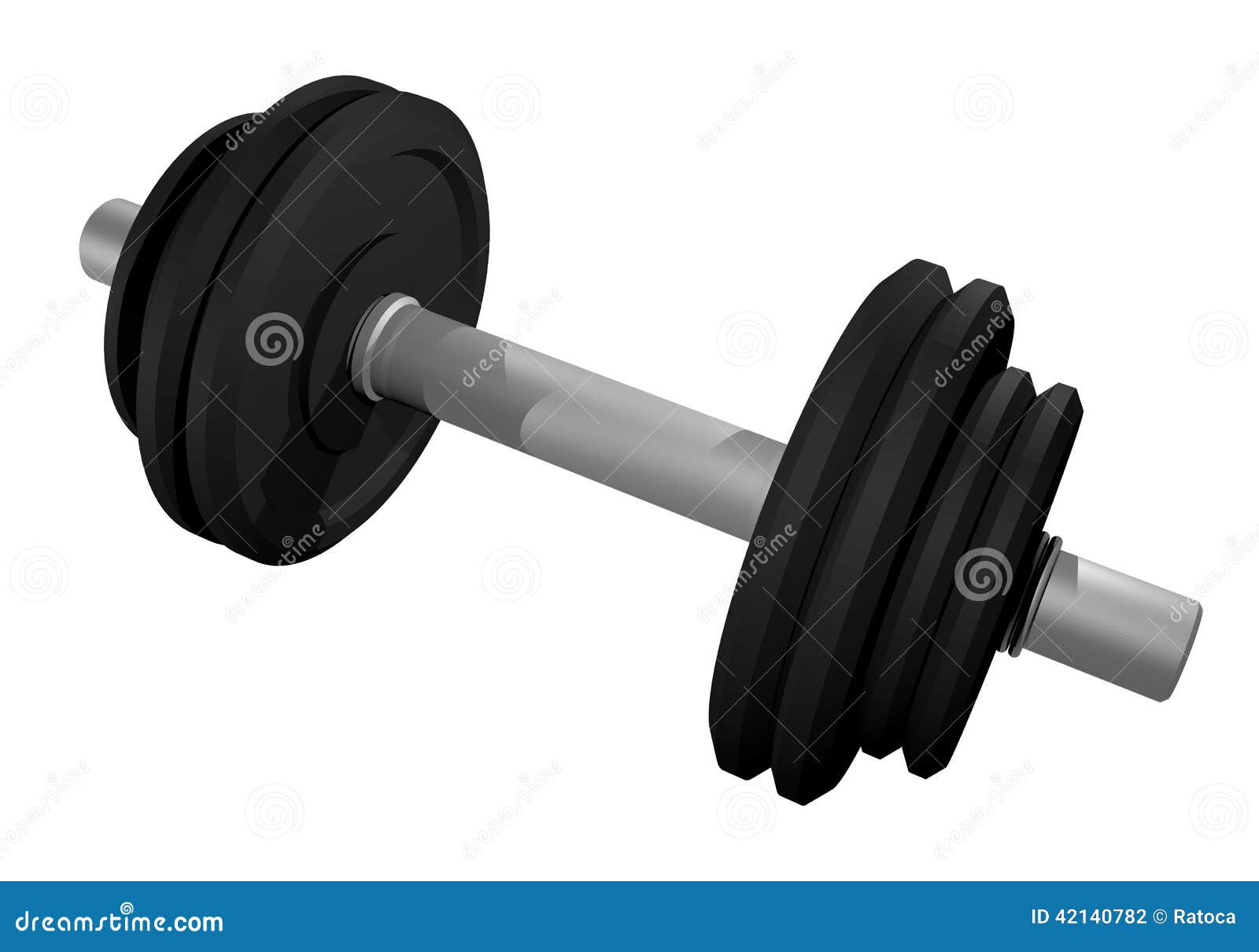 Weights sport stock illustration. Illustration of render 42140782