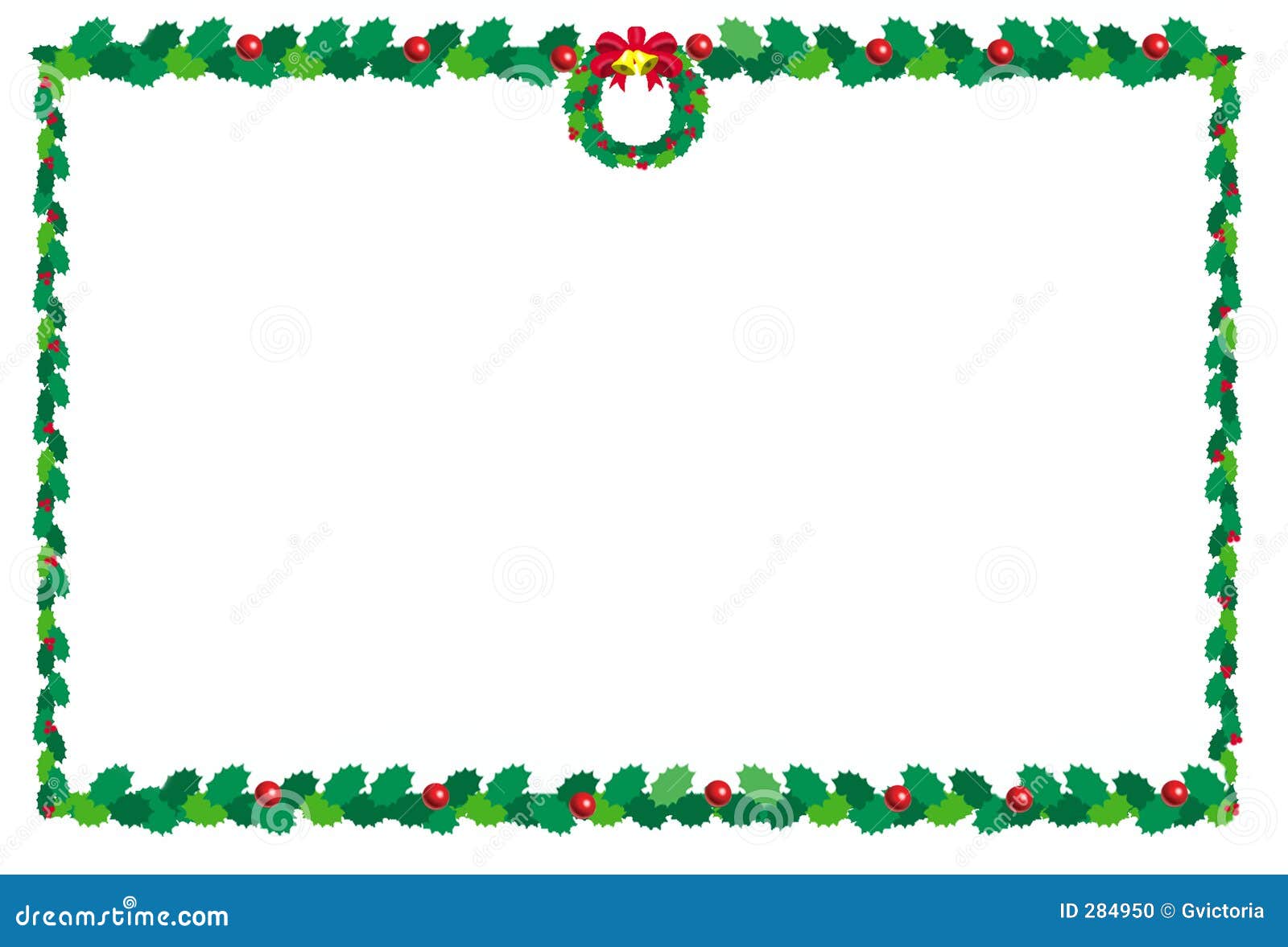 Weihnachten border2 stock abbildung. Illustration von jahreszeit - 284950