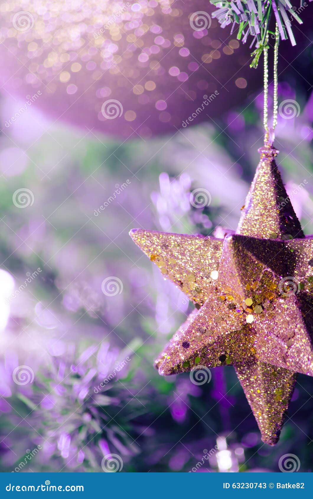 Weihnachtsstern Abstrakte Farben Herausgeschnitten