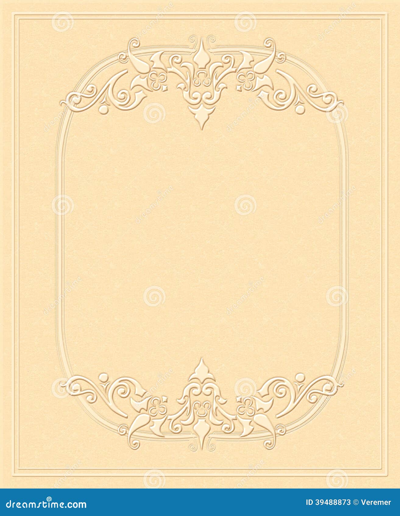 Weinlesehintergrund Prageartiges Papier Antike Grusskarte Einladung Mit Blumenverzierungen Stock Abbildung Illustration Von Prageartiges Einladung