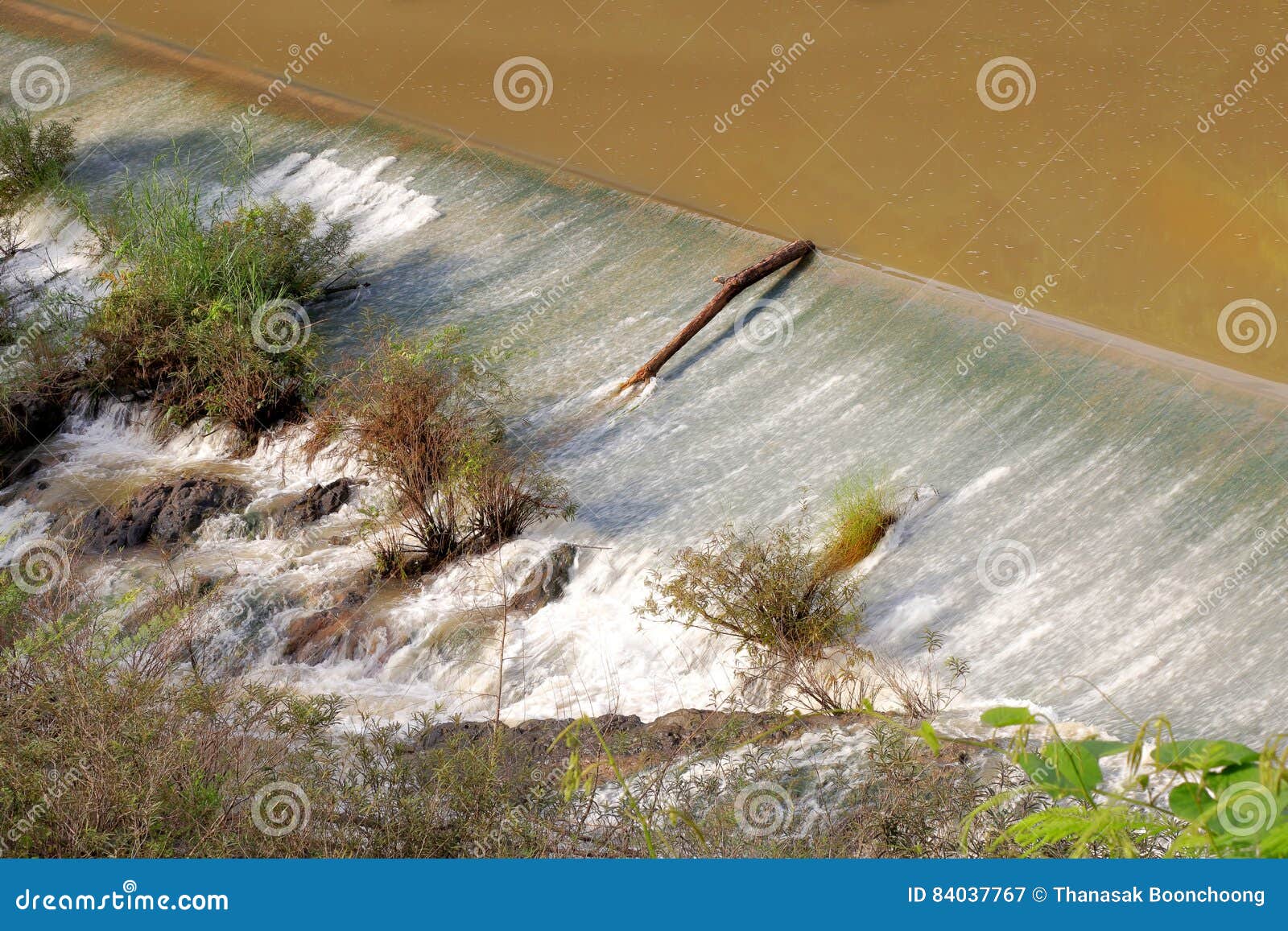 weir to irrigate