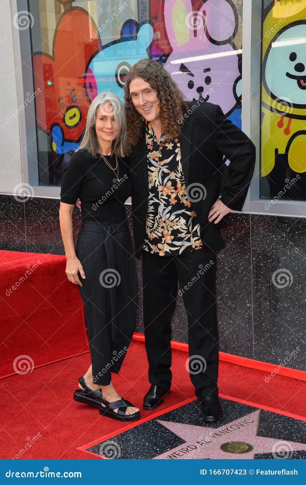 Weird Al Yankovic & Suzanne Krajewski Yankovic Editorial Stock Photo