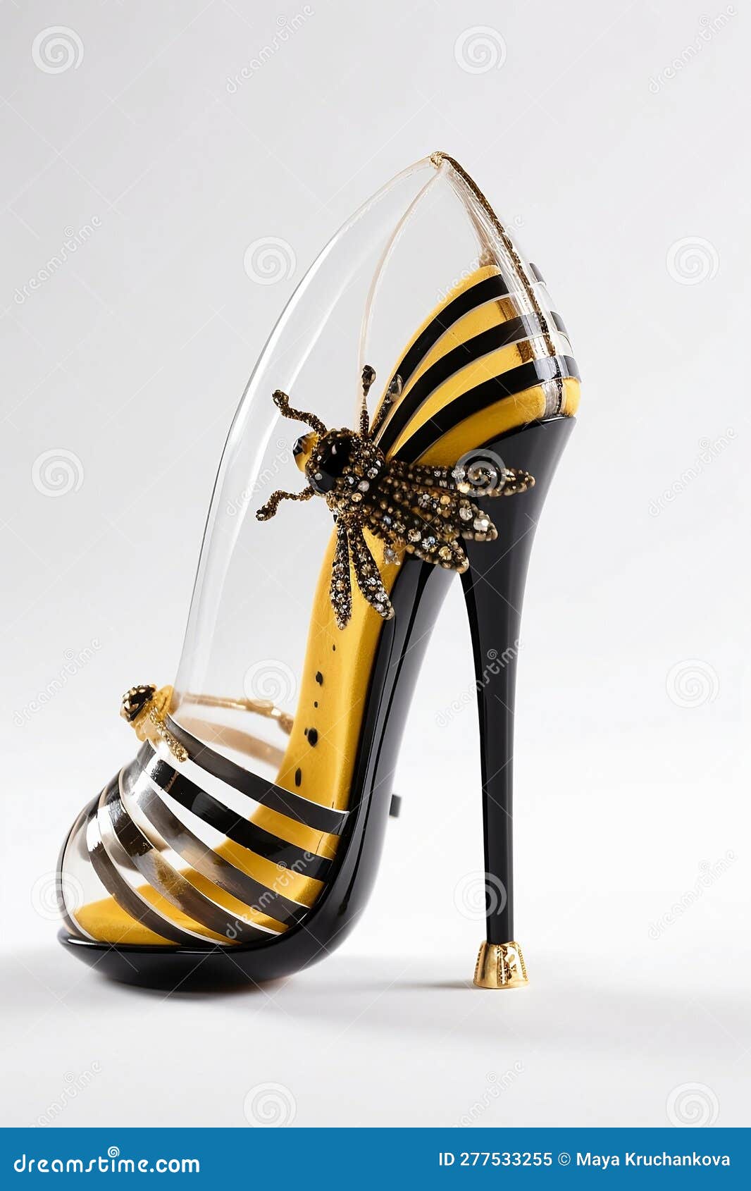 futuristic surreal women's high heels shoe on Craiyon