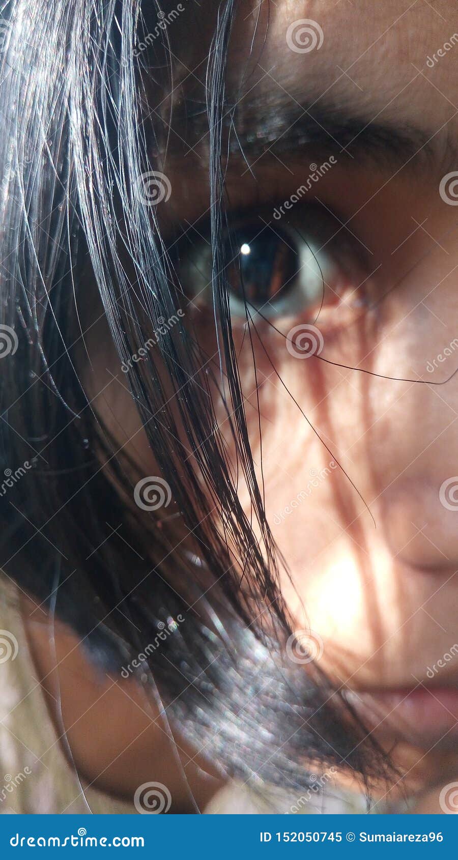 Weird looking and eye stock image. Image of black, looking 152050745