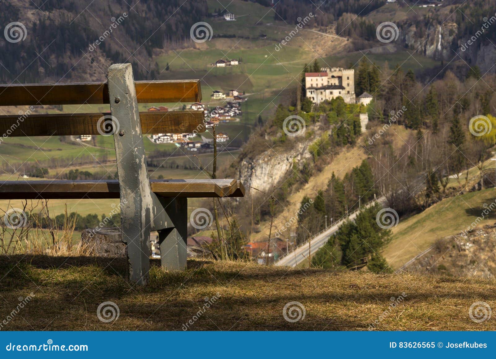 weissenstein castle in ski resort matrei in osttirol, austria