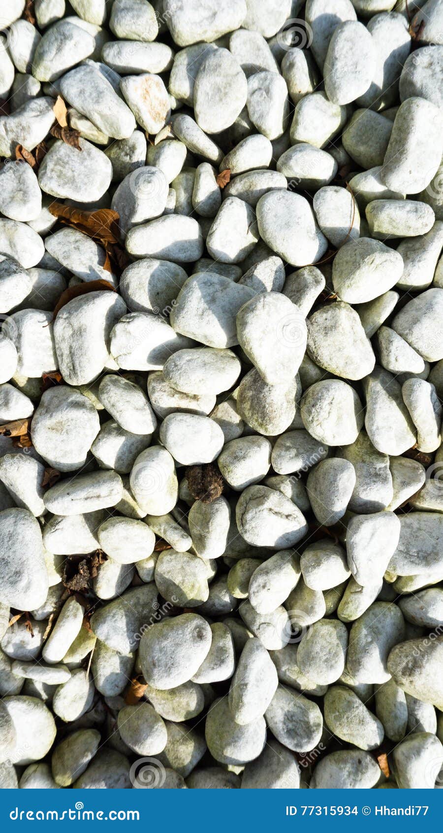 Weisse Steine Garten Gartengestaltung Idee