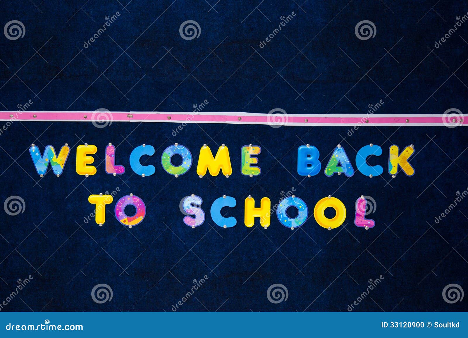 Back To School Sign Stock Photo Image of realistic, school