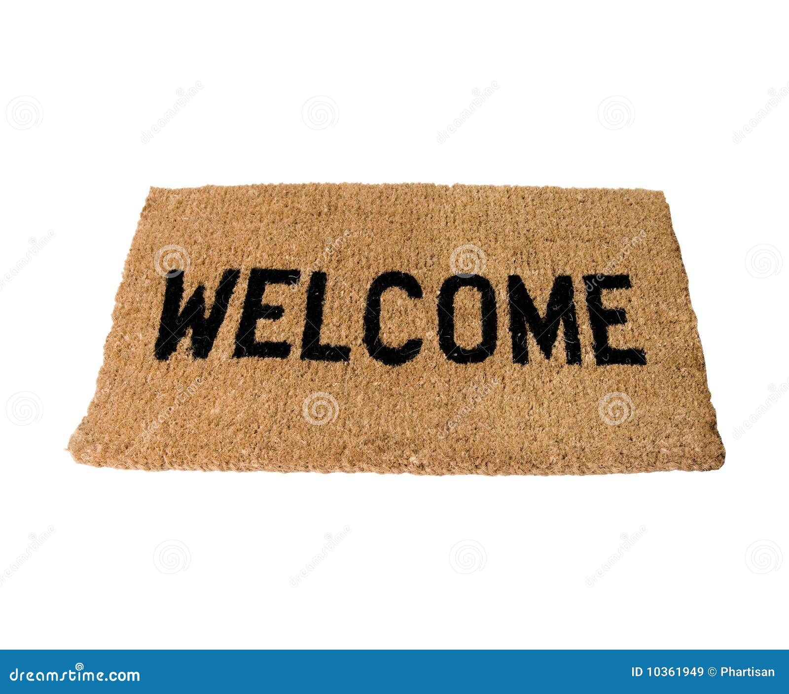 doormat stock image. Image of house, real, straw 10361949