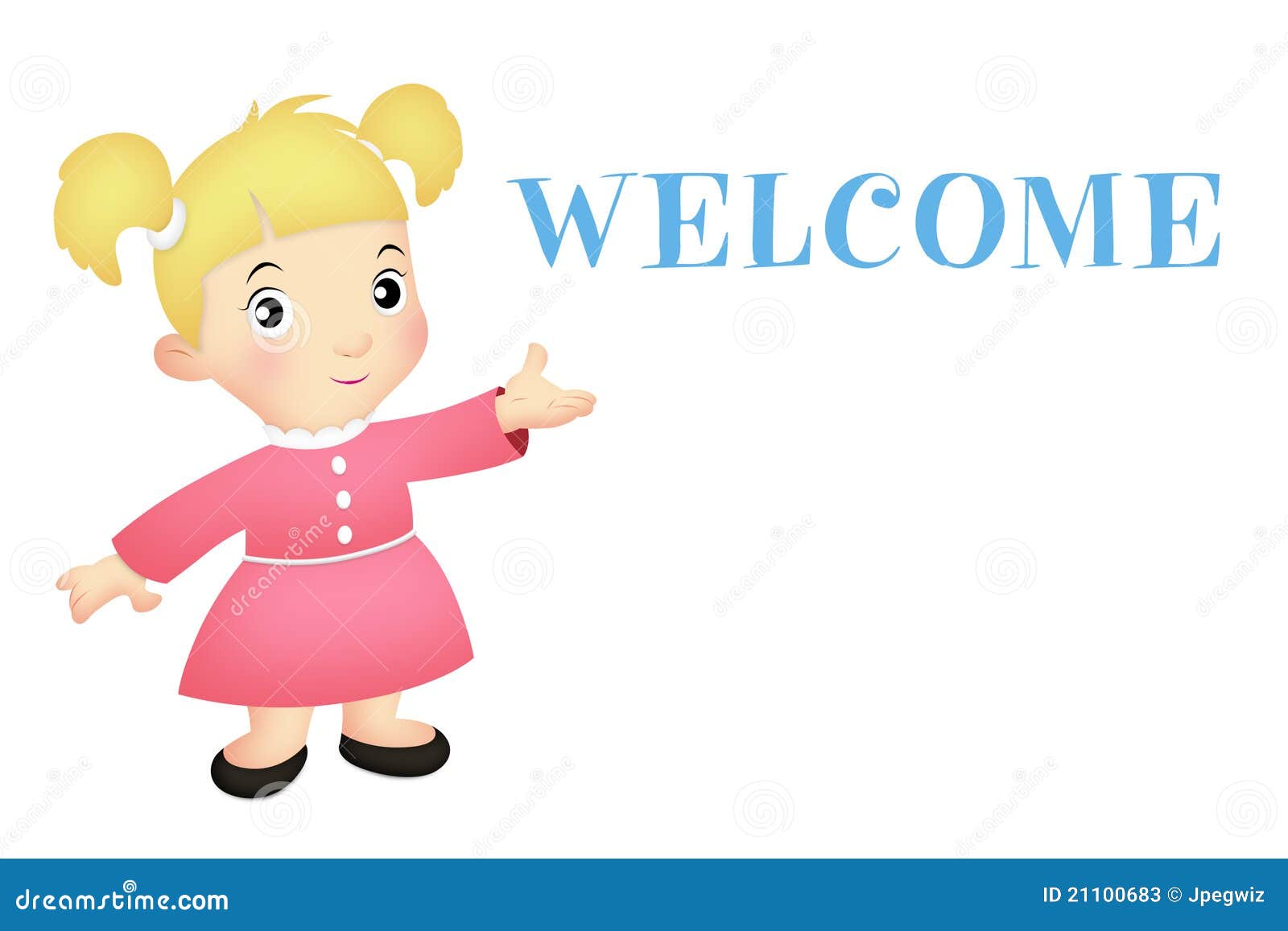 Girl stock illustration. Illustration of little 21100683