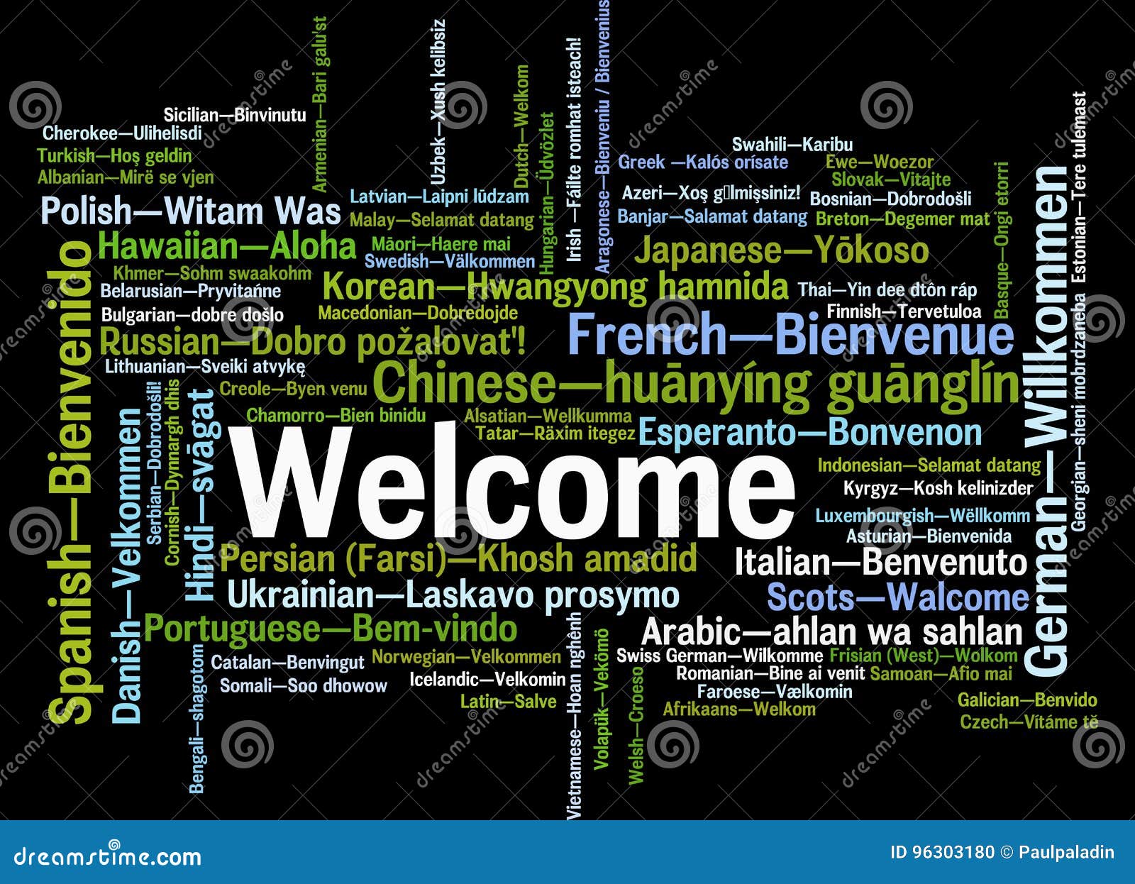 Welcome All Language Stock Illustrations – 19 Welcome All Language Stock  Illustrations, Vectors \u0026 Clipart - Dreamstime, image size:1600x1246