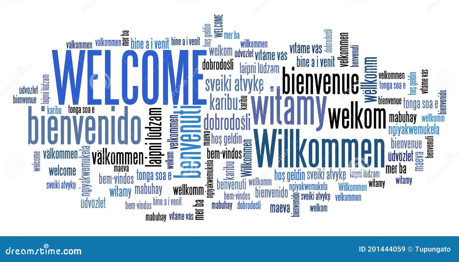 Bienvenido - Welcome Spanish Text - Lettering Vector Royalty Free SVG,  Cliparts, Vectors, and Stock Illustration. Image 27325128.