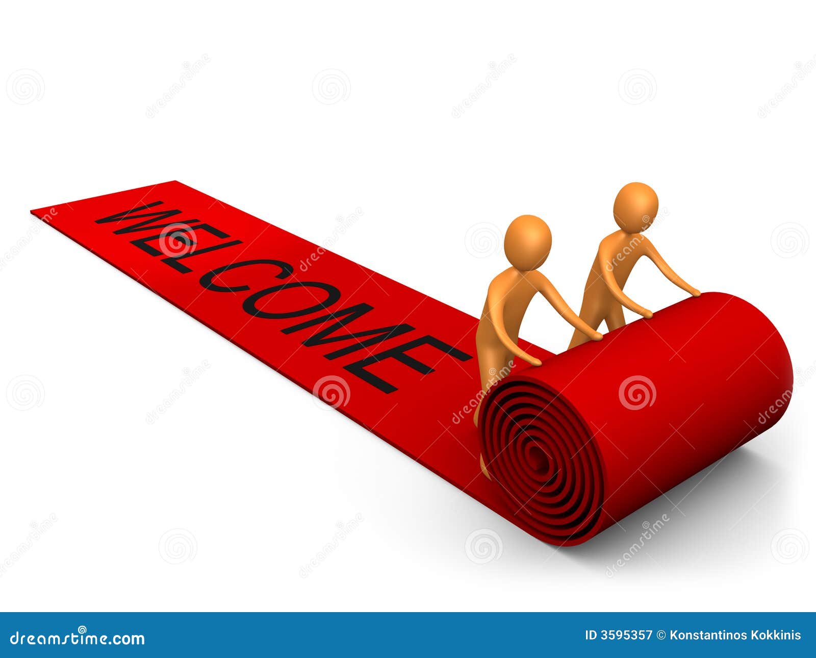 Success stock illustration. Illustration of unrolling 3595357